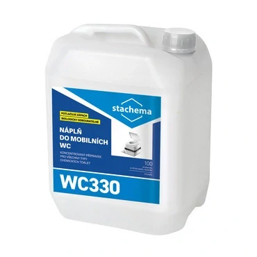 WC330 Náplň do mobilních WC - dezodorační a likvidační náplň 5l (dříve Qualicar)