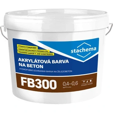 FB300 Akrylátová hydrofóbní barva na beton 13 kg (dříve Ecolor BKH)