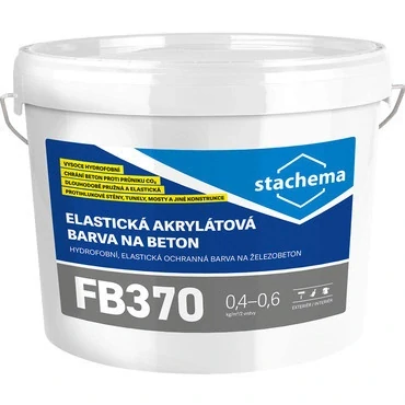 FB370 Elastická hydrofóbní akrylátová barva na beton 11 kg (dříve Ecolor BKH FLEX)