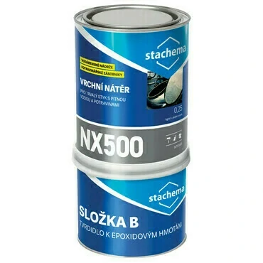 NX500 - 2K potravinářská stěrková hmota bílá - set 0,535kg (dříve eprosin E25)