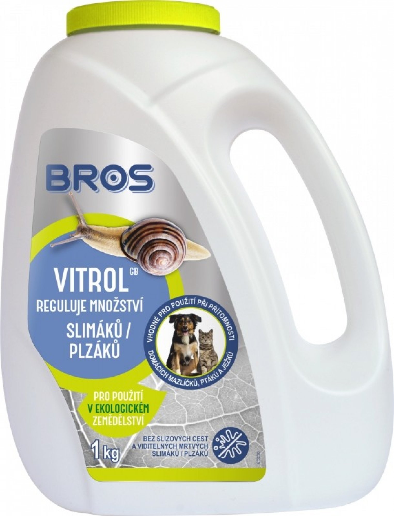 BROS - granule proti slimákům VITROL 1kg
