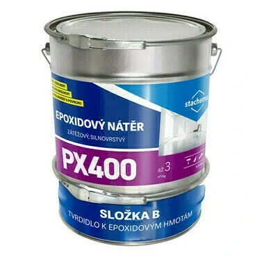 PX400 Epoxidový zátěžový silnovrstvý nátěr RAL 7035 (světle šedá) 5 kg