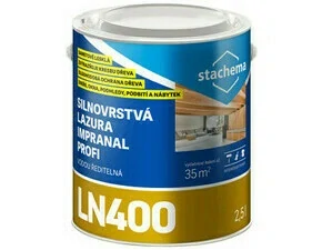 LN400 IMPRANAL PROFI - Lazurovací lak silnovrstvý zlatý dub 2,5l
