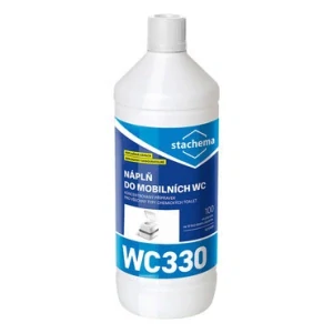 WC330 Náplň do mobilních WC - dezodorační a likvidační náplň 1l (dříve Qualicar)