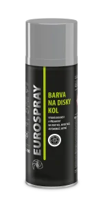 EUROSPRAY BARVA NA DISKY KOL / 0912 hliník pololesk - 400ml