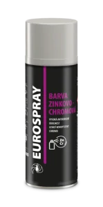 EUROSPRAY ZINKOVO-CHROMOVÁ  / 0986 kovově chromová - 400ml