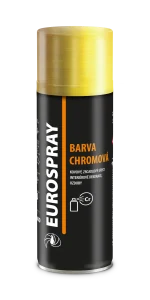 EUROSPRAY CHROM MĚDĚNÝ / lesk  s kovovým zrcadlovým efektem 400ml