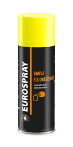 EUROSPRAY FLUORESCENČNÍ akrylátová / 0800 červená mat 400ml