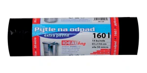 Velkoobjemový pytel - EXTRA PEVNÝ - 160l/15ks, 91x110cm, 50 micro