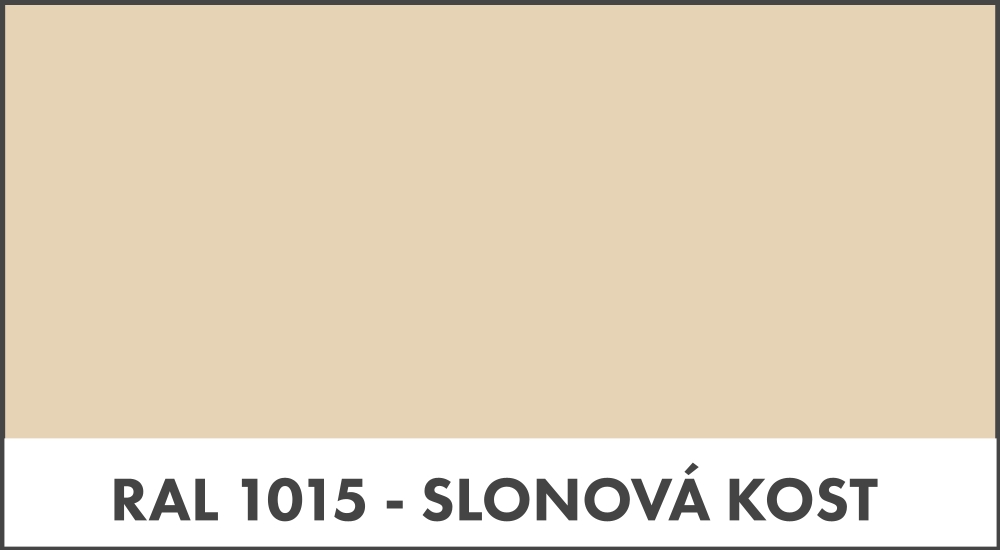 COLORSPRAY VRCHNÍ BARVA - RAL 1015 slonová kost lesk 400ml