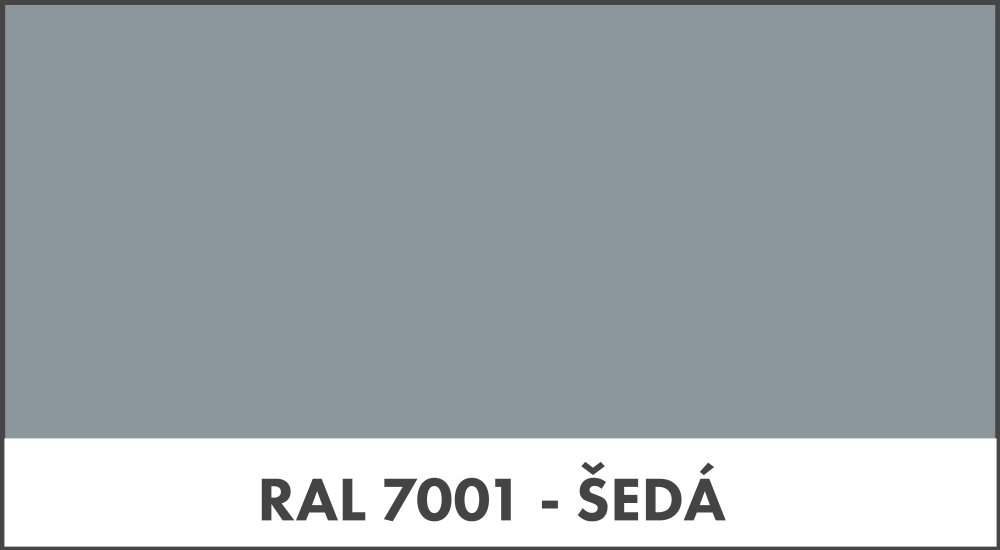 COLORSPRAY VRCHNÍ BARVA - RAL 7001 šedá lesk 400ml