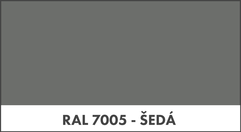 COLORSPRAY VRCHNÍ BARVA - RAL 7005 šedá lesk 400ml