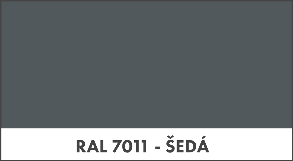 COLORSPRAY VRCHNÍ BARVA - RAL 7011 šedá lesk 400ml