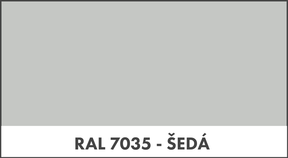 COLORSPRAY VRCHNÍ BARVA - RAL 7035 šedá lesk 400ml