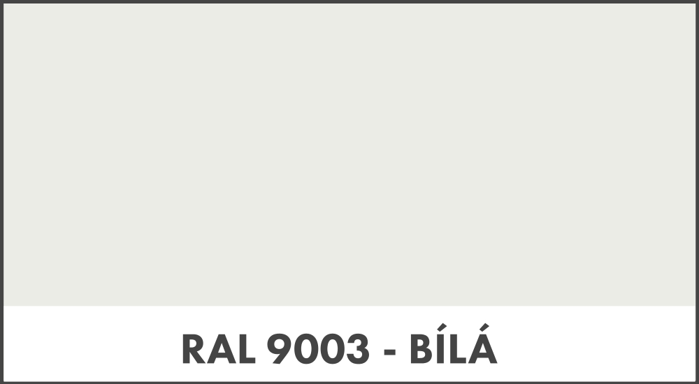 COLORSPRAY VRCHNÍ BARVA - RAL 9003 bílá lesk 400ml