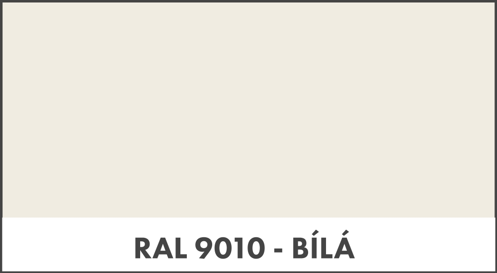 COLORSPRAY VRCHNÍ BARVA - RAL 9010 matná 400ml