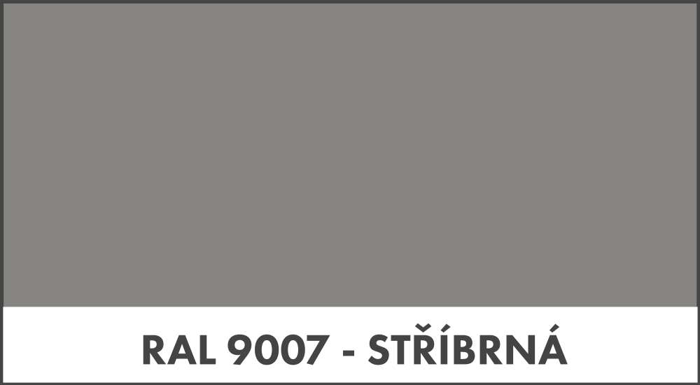 COLORSPRAY VRCHNÍ BARVA - RAL 9007 stříbrná 400ml
