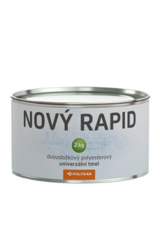 Dvousložkový polyesterový tmel NOVÝ RAPID 2kg