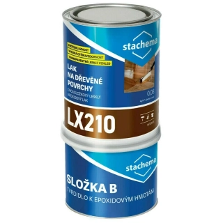 LX210 - EPOXIDOVÝ DVOUSLOŽKOVÝ PODLAHOVÝ LAK - lesklý set 5l 
