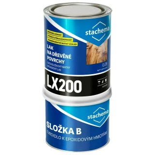 LX200 - EPOXIDOVÝ DVOUSLOŽKOVÝ PODLAHOVÝ LAK - matný set 5l 