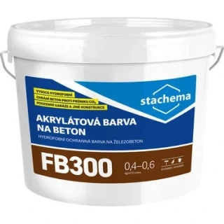 FB300 Akrylátová hydrofóbní barva na beton 13 kg (dříve Ecolor BKH)