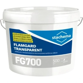PROTIPOŽÁRNÍ NÁTĚR FLAMGARD TRANSPARENT FG700 5kg SET - s uzavíracím lakem 1kg - součást Flamgardu Transparent
