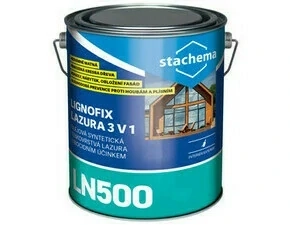 LN500 Lignofix olejová lazura 3v1 s biocidem - zlatý dub 5l