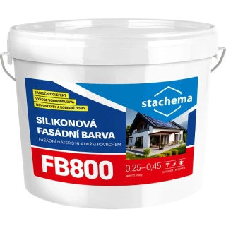 FB800 Silikonová fasádní barva 13,6 kg