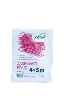 ZAKRÝVACÍ FÓLIE 4x5m HDPE - 7my colorlak plus