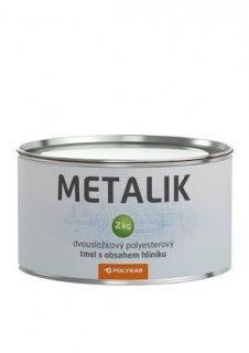 Dvousložkový polyesterový tmel METALIK (Alu) 0,2kg