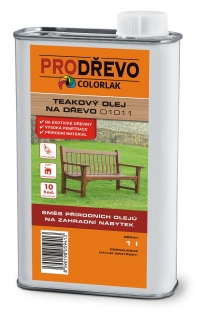 Teakový olej na dřevo O 1011 0,5l