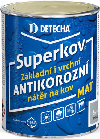 SUPERKOV 0,8kg šedý