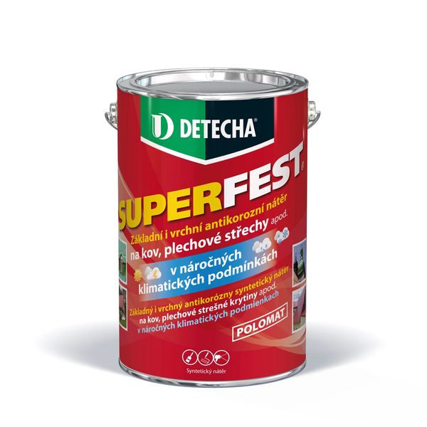 SUPERFEST 2,5kg šedý