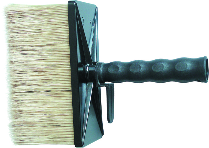 ŠTĚTKA MALÍŘSKÁ HRANATÁ č.4, plastové držadlo